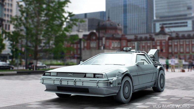 Delorean_IBL_Model